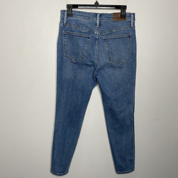 MADEWELL Skinny Jeans Women Petite 29P Woodbridge Wash 10" High Rise NA878 - Picture 7 of 15